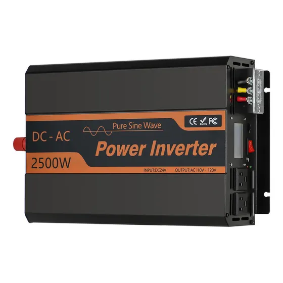 Powmr 2.5kw Inversor De Onda Senoidal Pura Dc 24v A Ac 110v