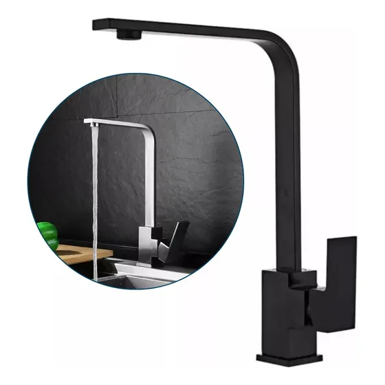 Llave Monomando Lavaplatos Extensible Profesional Niquel