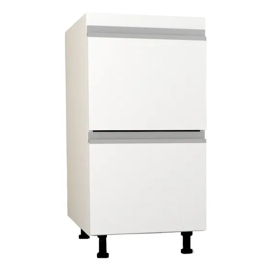 Mueble De Cocina Bajo Mesada Cajonera 0.40m 2 Cajones 