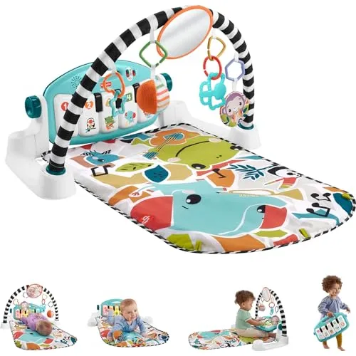 Baby Playmat Deluxe Kick Amp; Play Piano Fz37m