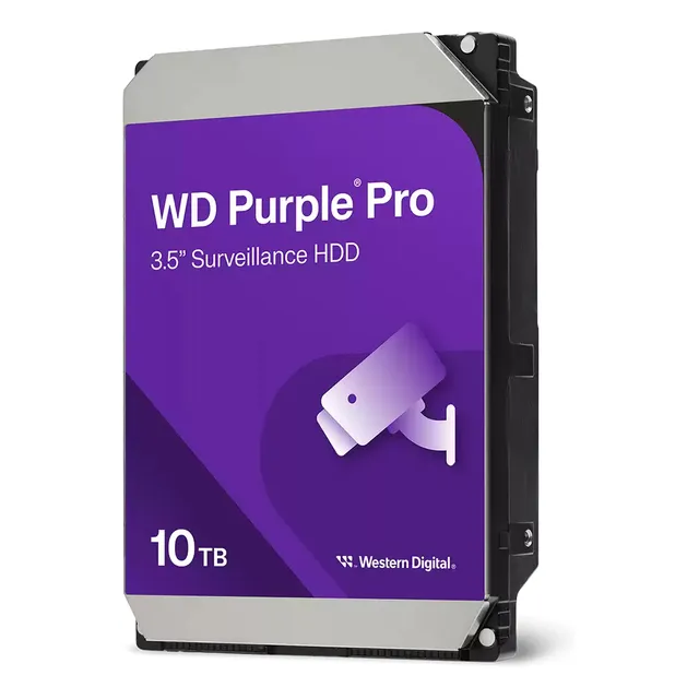 Disco Duro Interno Wd Purple Survillance 10tb Sata 3.5p