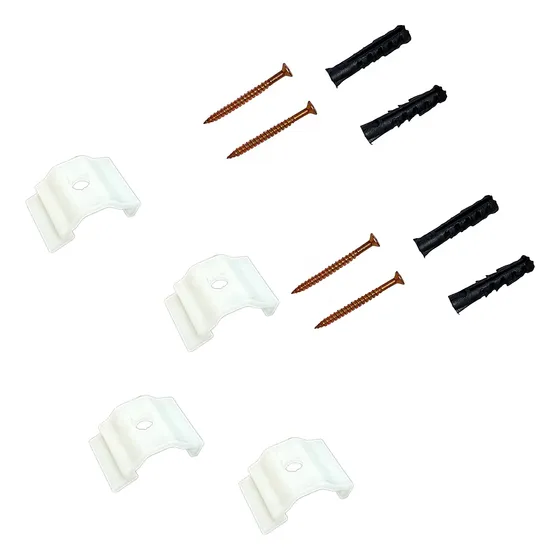 Kit 10 Presilha Para Trilho Suíço Simples Para Instalação