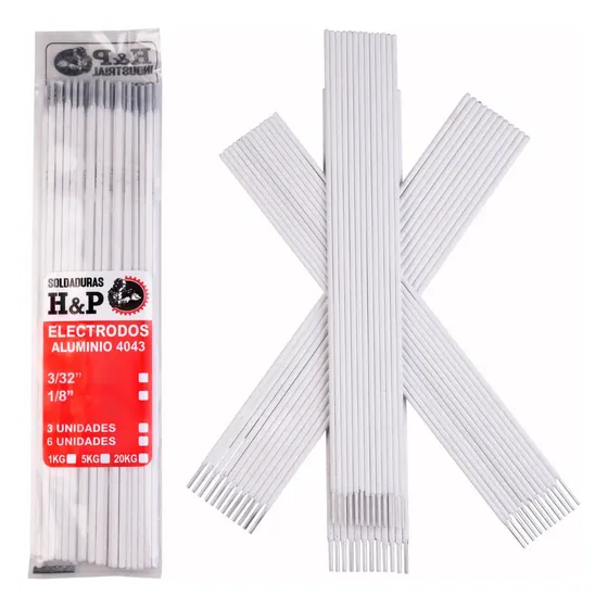 Electrodo Soldadura Aluminio 1/8  4043  1 Kilo