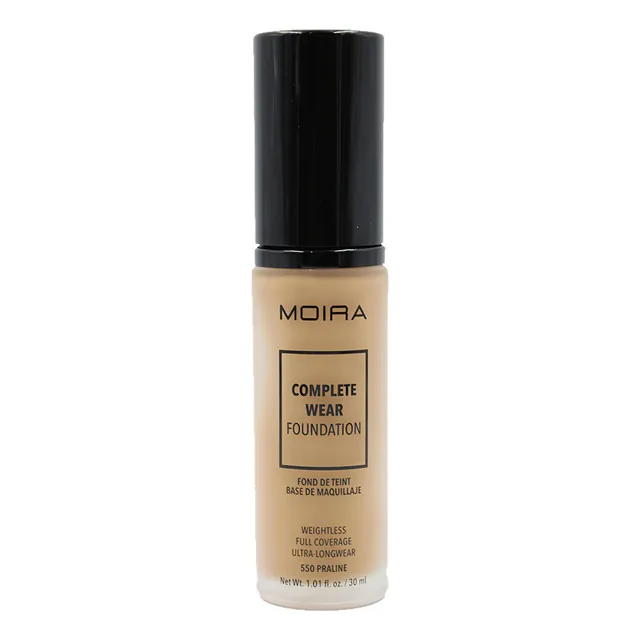 Base De Maquillaje Moira Cosmetics K-beauty Foundation Tono Praline