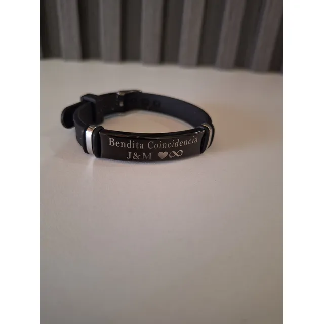 Pulseras Personalizadas Con Código Spotify, Nombres, Frases.