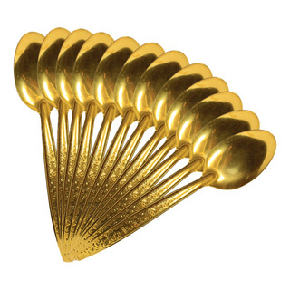 Set 12 Pcs Cuchara Sopera Cubiertos Acero Inoxidable C80 Set 12 Pcs Cuchara Sopera Cubiertos Acero Inoxidable C80