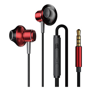 Audífonos In-ear Mvpsmart Xk106h Alámbricos Rojos Audífonos In-ear Mvpsmart Xk106h Alámbricos Rojos