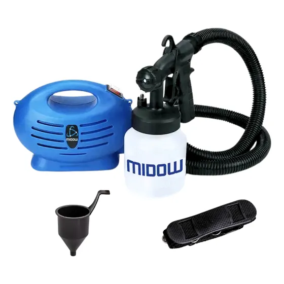 Maquina Pistola Para Pintar Latex Pintura Soplete Midow 650w