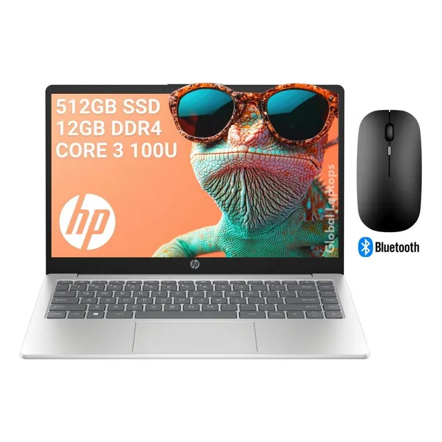 HP Pavilion Core 3 Hexacore 512 GB SSD 12 GB Ram Pantalla 14 FHD 1920 X 1080 Intel Graphics Windows 11 Instalado Laptop 14-ep1063 Modelo 2025 Con Regalo