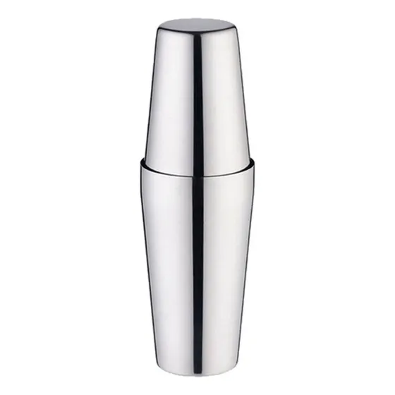 Coctelera Boston Acero Inoxidable Barman Profesional 2 Pzas