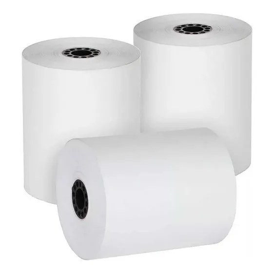 Rollo Papel Térmico 80 Mm Impresora Térmica 30mt X 5und