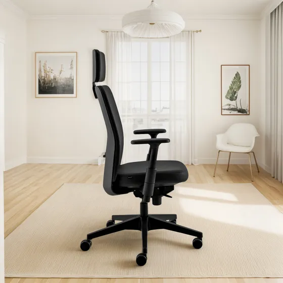Cadeira Tecton All Black Unique Flexform Presidente