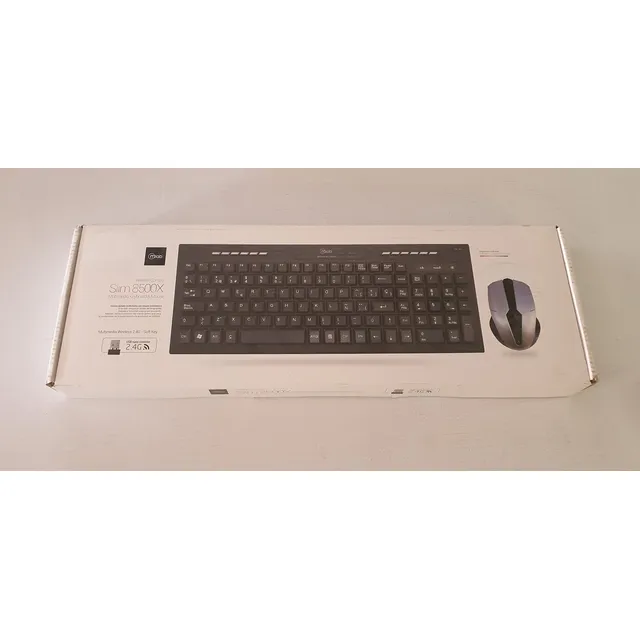 Combo Kit Teclado Multimedia Mouse Inalambrico Wireles Mlab 