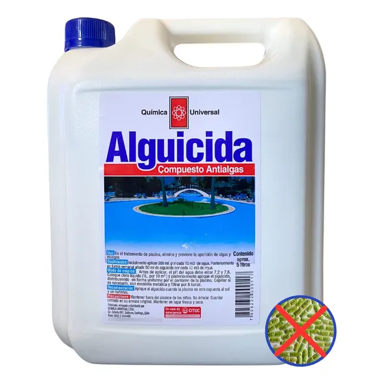 Alguicida Para Piscina 5ltrs