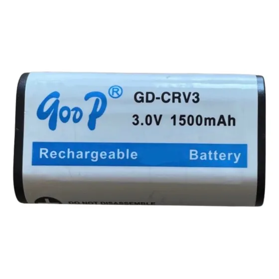 2pcs Crv3 Recargable Mca Godp