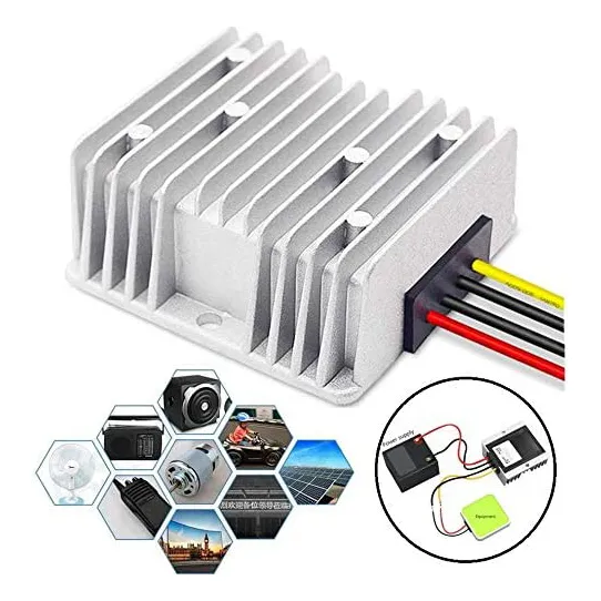 Conversor Step-up 12v Para 48v Dc 3a Regulador Potente