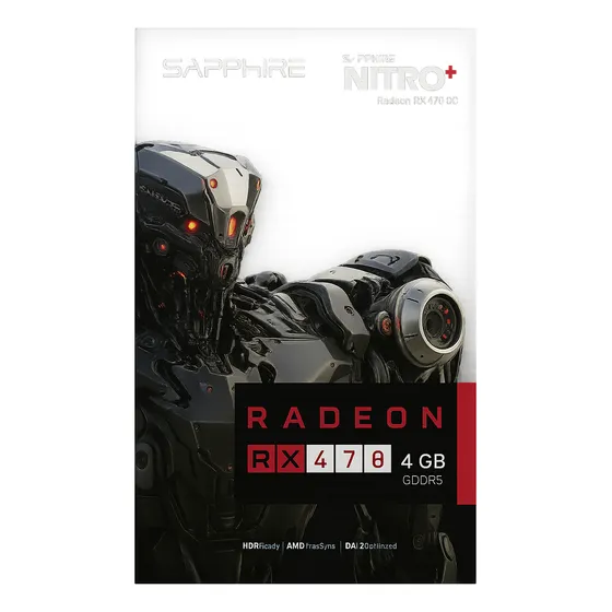 Tarjeta De Video Sapphire Radeon Nitro Rx 470 4gb