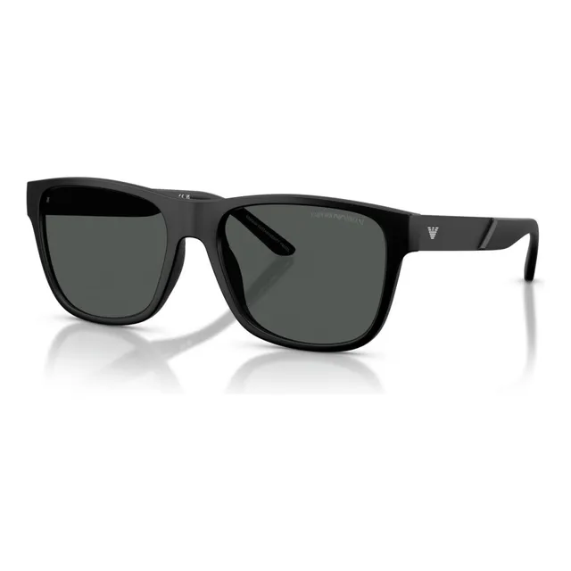 Lentes De Sol Emporio Armani Ea4243 5001t3 Auténticos Ea4243 5001t3 Negro Y Gris Gris Oscuro Negro Negro