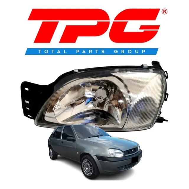 Faro Delantero Ford Fiesta (balita) 00-04 Izquierdo Tpg