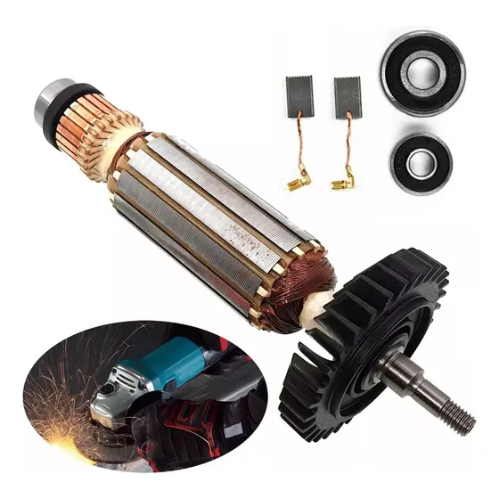 Kit Armadura Rotor Esmeriladora Para Makita Ga4030 4530 4534