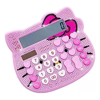 Calculadora Electronica Hello Kitty Brillo Oficina Escolar Calculadora Electronica Hello Kitty Brillo Oficina Escolar