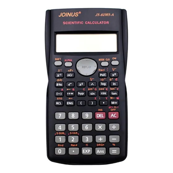 Calculadora Científica Joinus 240 Funciones Tapa Protectora