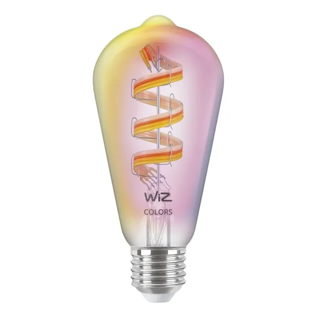 Lámpara Led Inteligente Philips Wiz 6,3w St64 E27 Blanco Y C