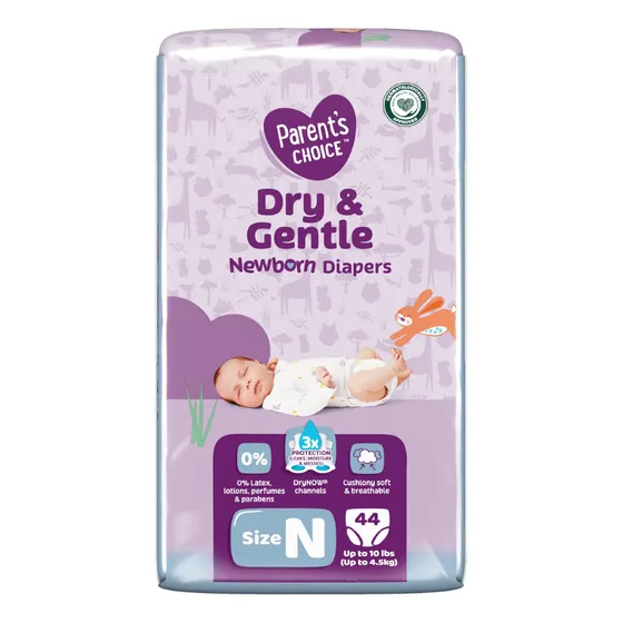 Pañales Talla Recién Nacidos 4tn3 Parent's Choice