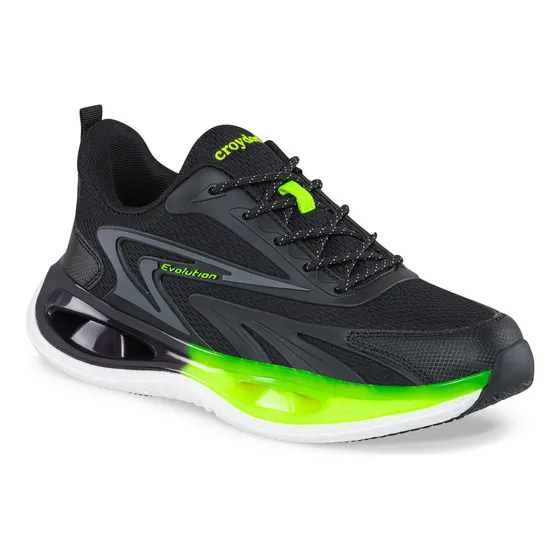 Tenis Running Dryno Negro Para Hombre Croydon