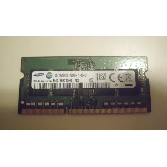 Memoria Ram Ddr3 Laptop 2gb 1rx16 Pc3l 12800s Samsung 