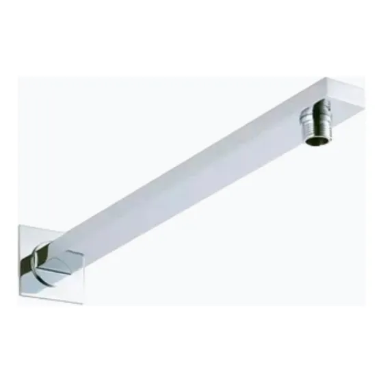 Brazo Para Regadera Cuadrado Plus Acero Inoxidable Faguax