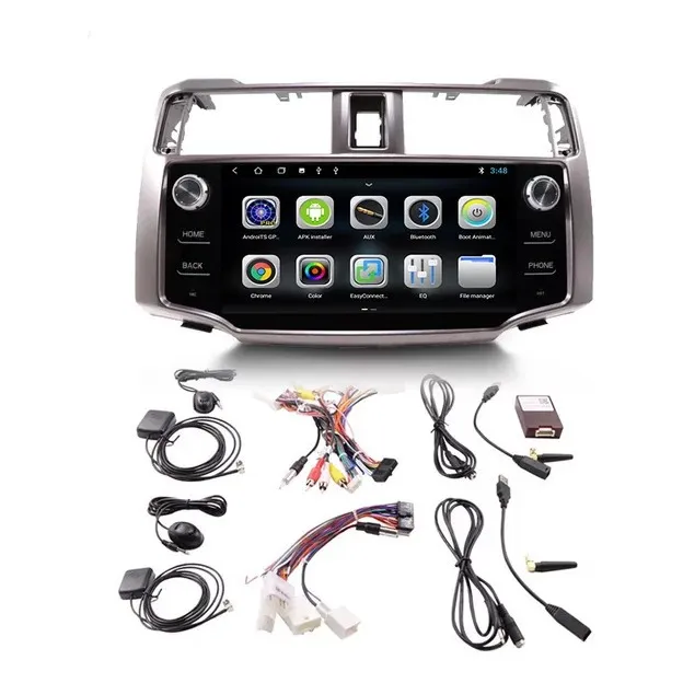 Pantalla Reproductor Android Tesla Para 4runner 2010-2019
