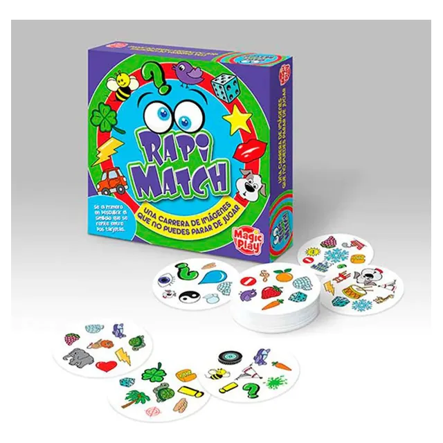 Juego De Mesa Rapi Match Magic Play