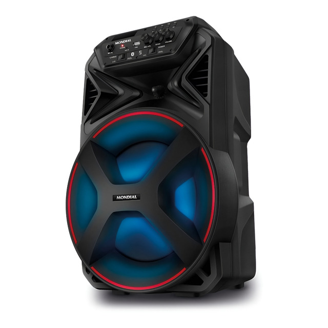 Caixa De Som Amplificada Bluetooth 250w Cm250 Cor Preto Mondial Caixa De Som Amplificada Bluetooth 250w Cm250 Cor Preto Mondial