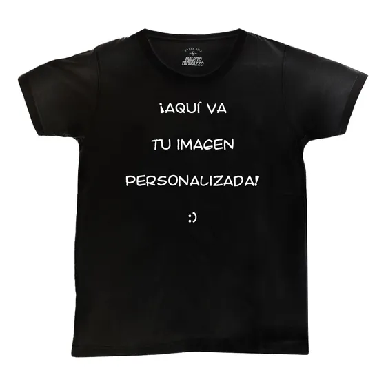 Imagen Personalizada - Remera 100% Algodón-hilado 30/1