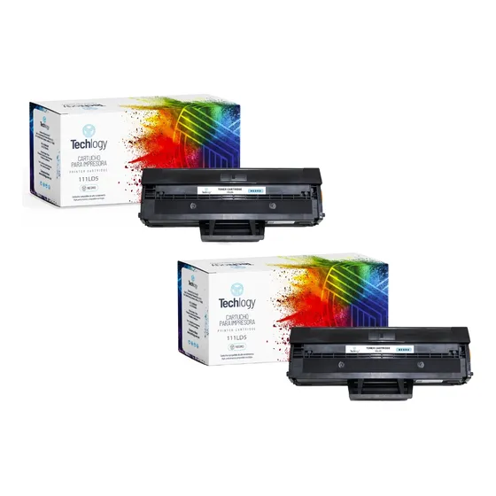 Tóner Techlogy 111ld5 2 Pack Para Samsung M2020 M2022 M2070