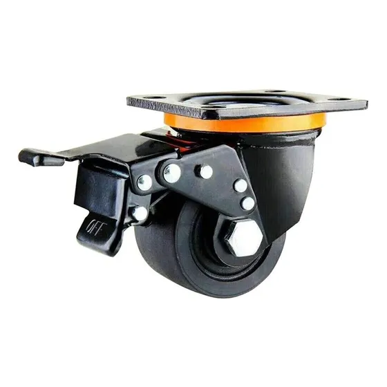 Rueda Nailon Tipo Pesado Universal Industrial Centro 3  600