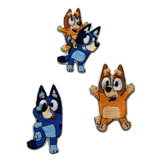Bluey Y Bingo Termoadherible - Parche Bordados Vk Bluey Y Bingo Termoadherible - Parche Bordados Vk