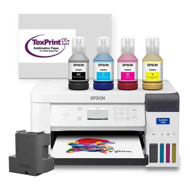 Combo Impresora De Sublimación Epson F170 Tanque Adicional