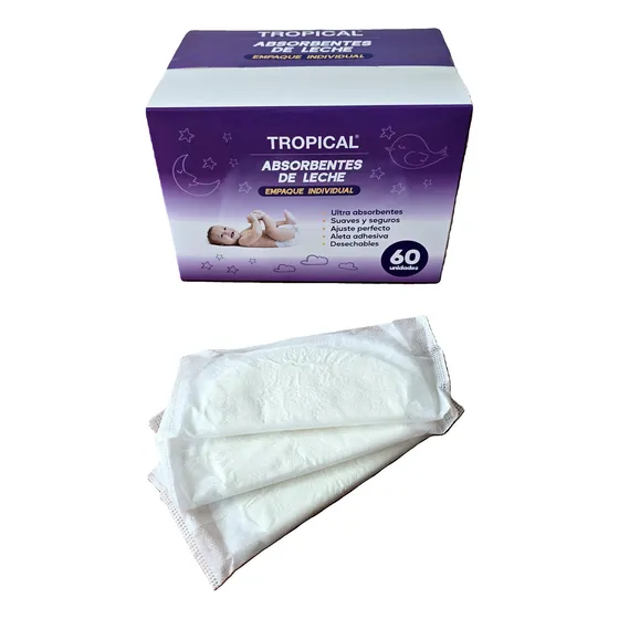 Absorbentes De Leche Tropical 60un