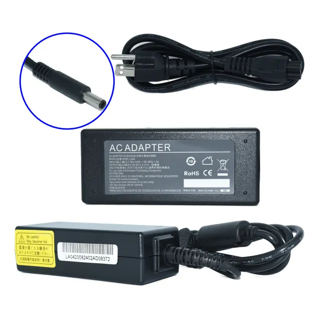 Cargador Para Dell Inspiron 3501 19.5v 2.31a 45w 4.5x3.0mm
