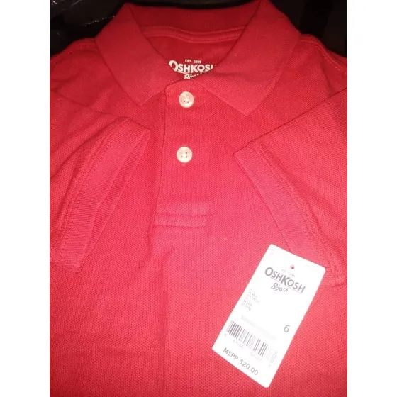 Chemise Oshkosh    100% Original De Algodón 