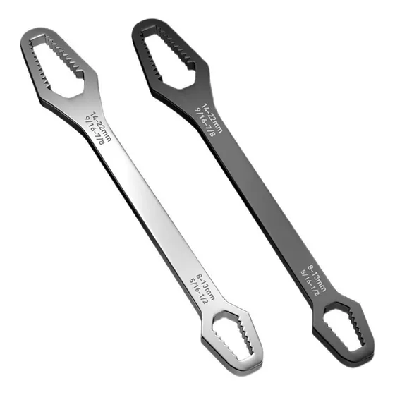 Llave Universal Doble Cabeza 8-22 Multiuso Antideslizante