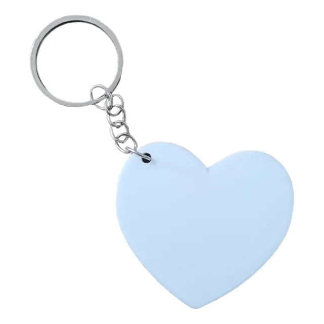 Pack 50 Llaveros Corazón + Argollas (sublimación)