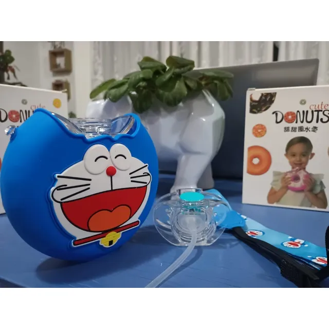 Botella-- Cantimplora De Agua En Forma De Dona Kawaii