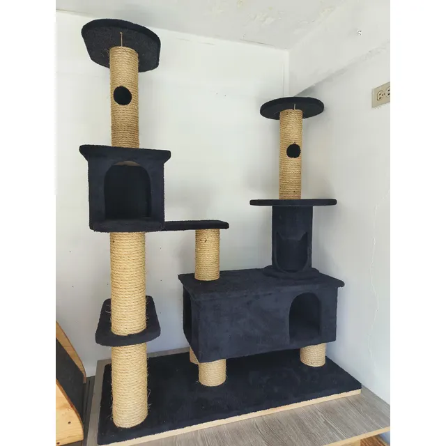 Casa Cama Torre Para Gatos Desarmable.. Pet_places_