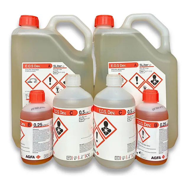 Revelador Rx Automático Universal Agfa. Solución Para 40lts