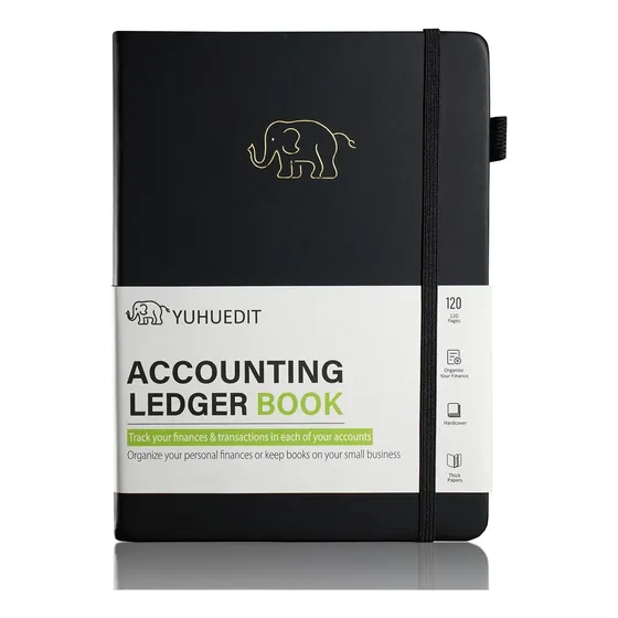 Libro De Contabilidad Contable (negro)