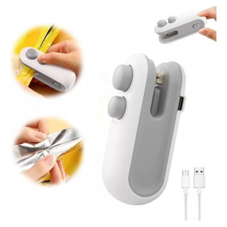 Mini Selador Portátil De Saco 2 Em 1 Magnético Recarregável Mini Selador Portátil De Saco 2 Em 1 Magnético Recarregável