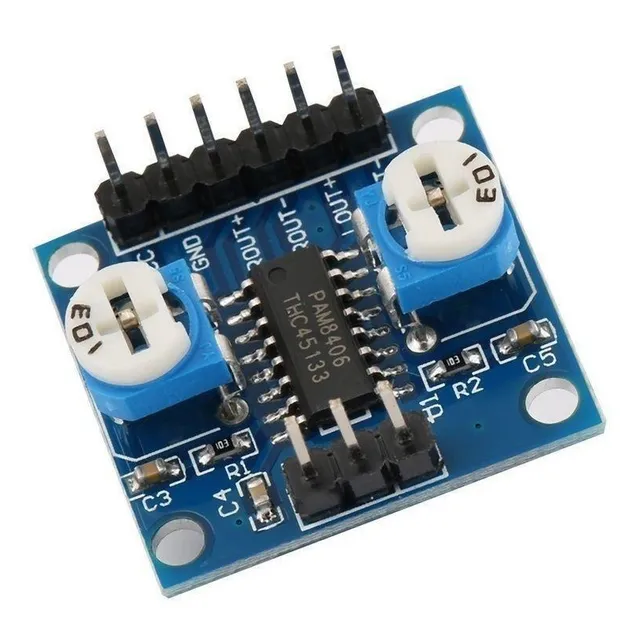 Modulo Amplificador Estereo Clase D Pam8406 2x5w Pote Nubbeo